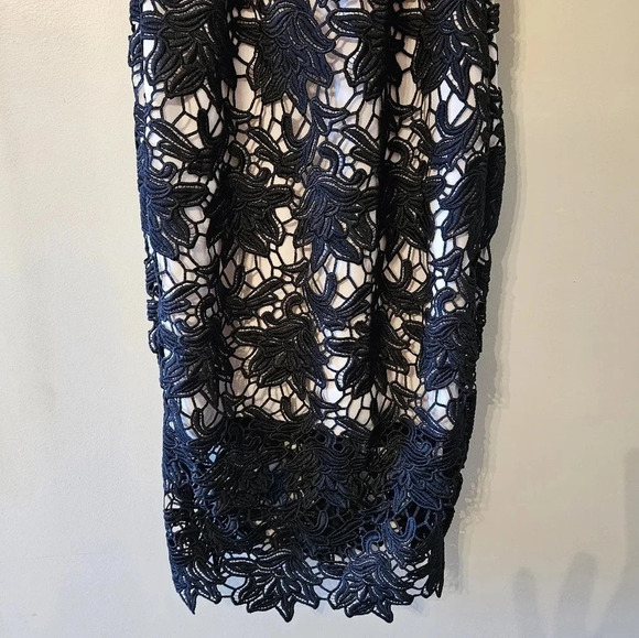 Keepsake The Label True Love Floral Halter Lace Black Cocktail Midi Dress Sz XS. - Picture 9 of 16